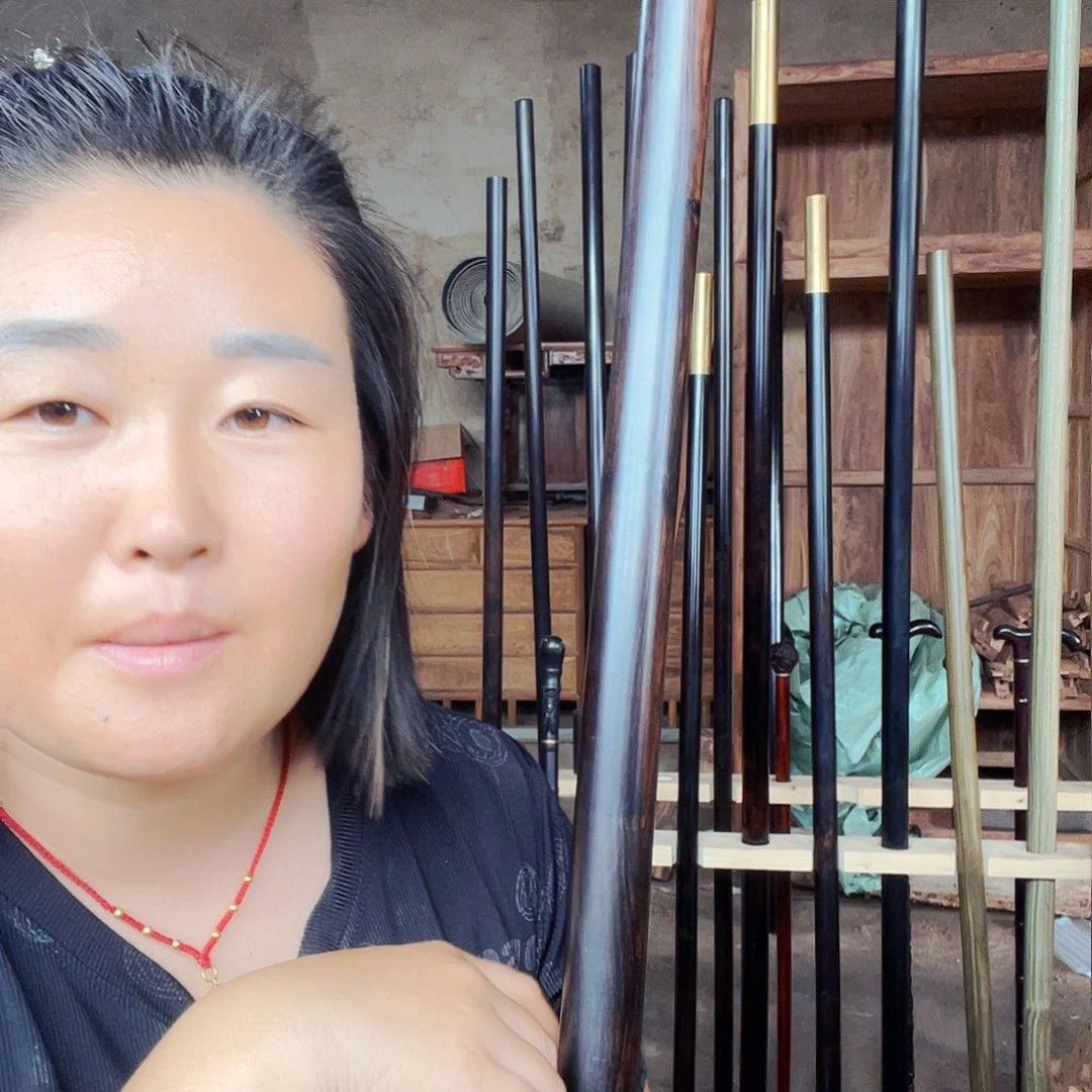 大***活香榧木把玩棍车载棍防身棍