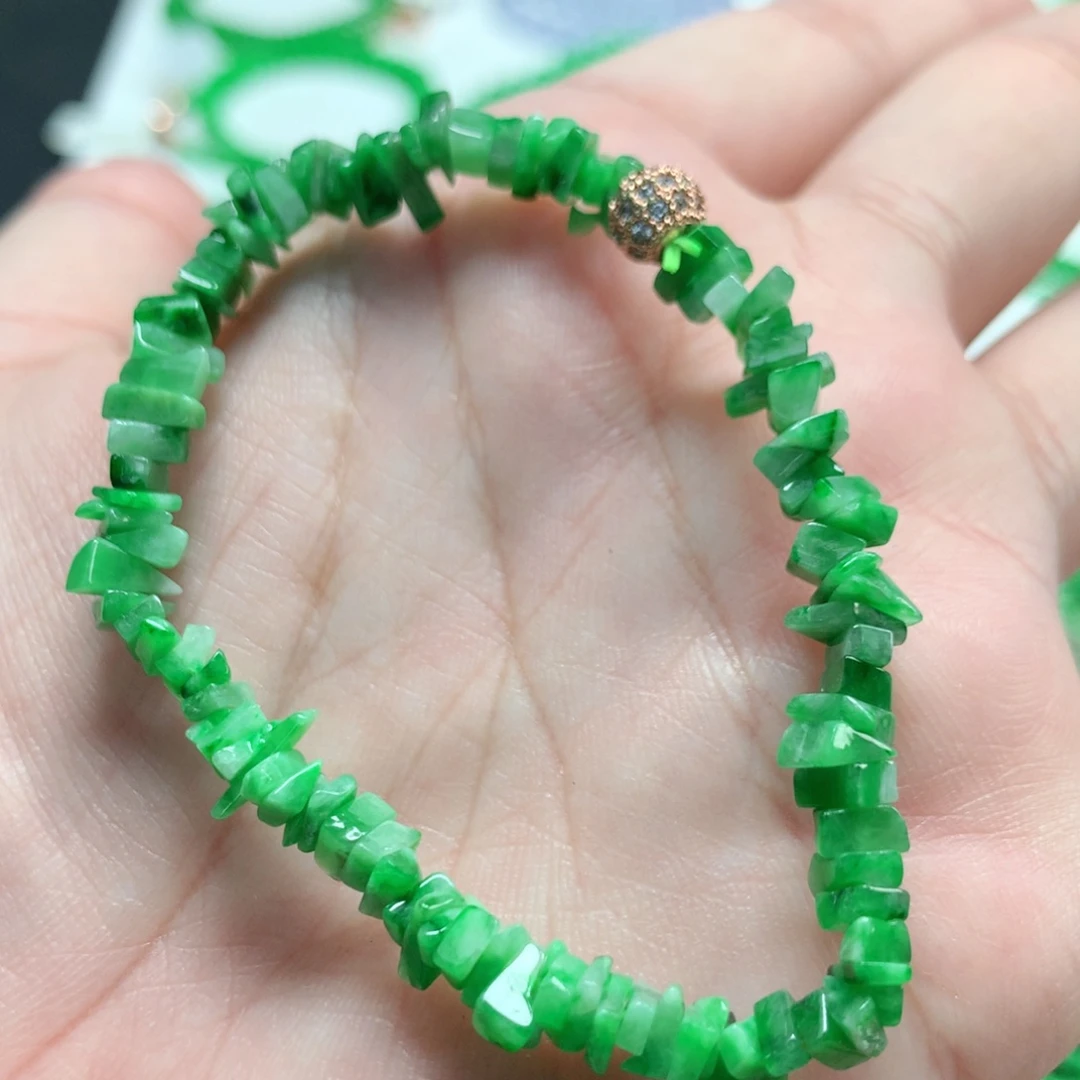 翡翠未镶嵌手链翡翠
