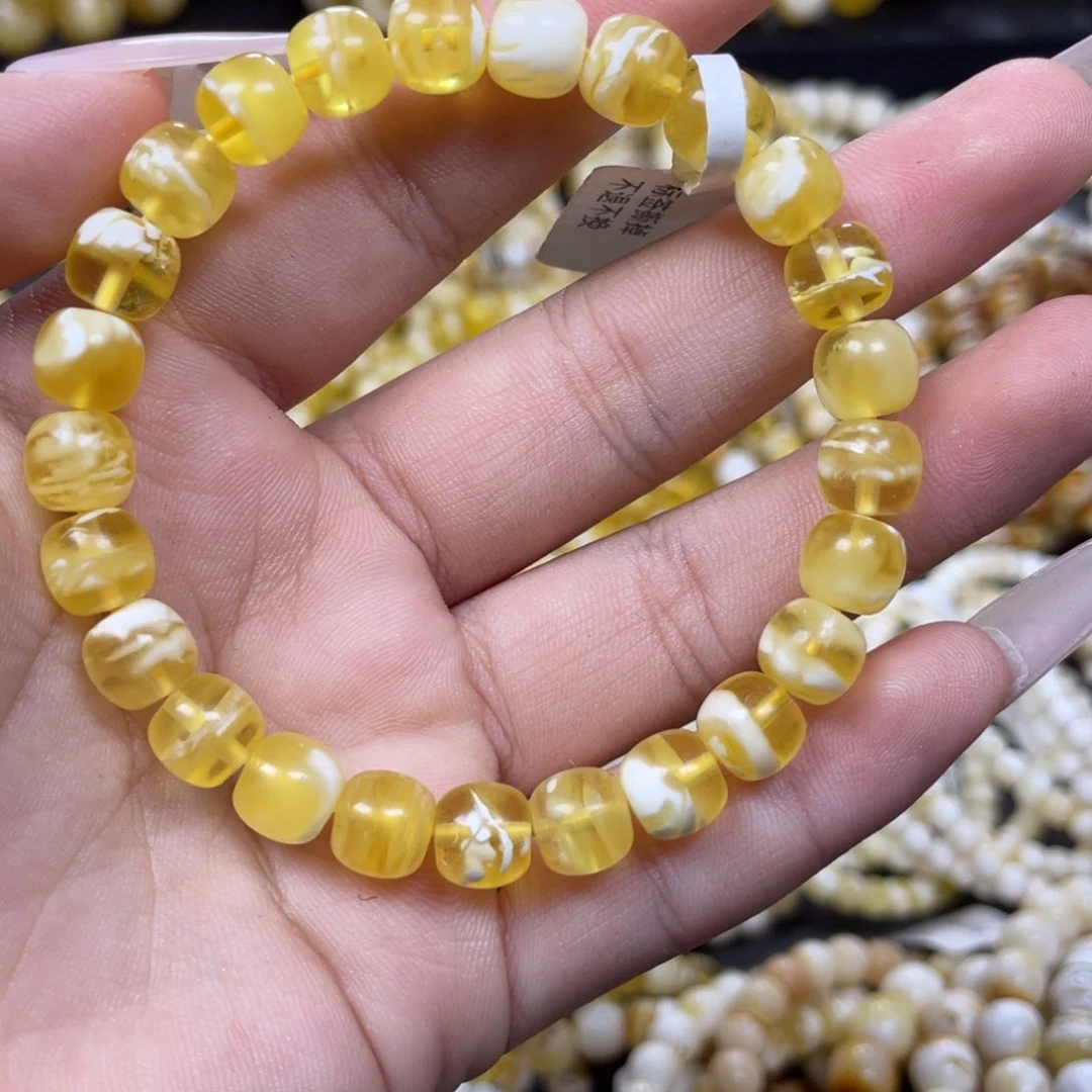 蜜蜡未镶嵌珠宝奇石8m