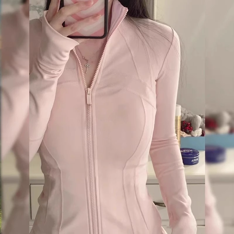 冰丝防晒衣女款夏季薄款2025新款白色修身开衫外套瑜伽健身衣上衣