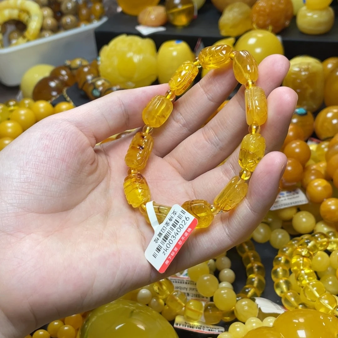 琥珀未镶嵌珠宝奇石