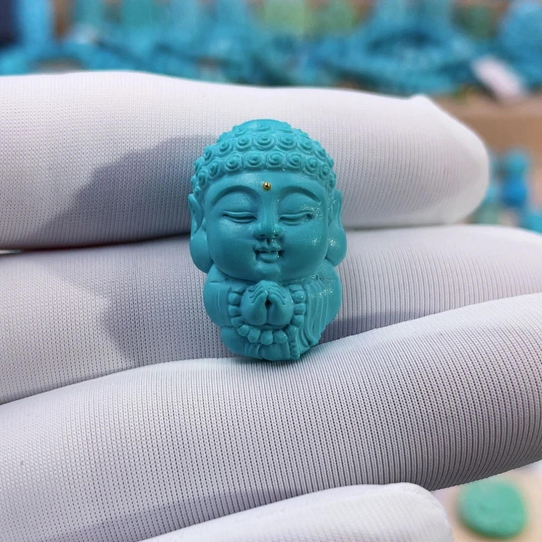 绿松石珠宝奇石未镶嵌