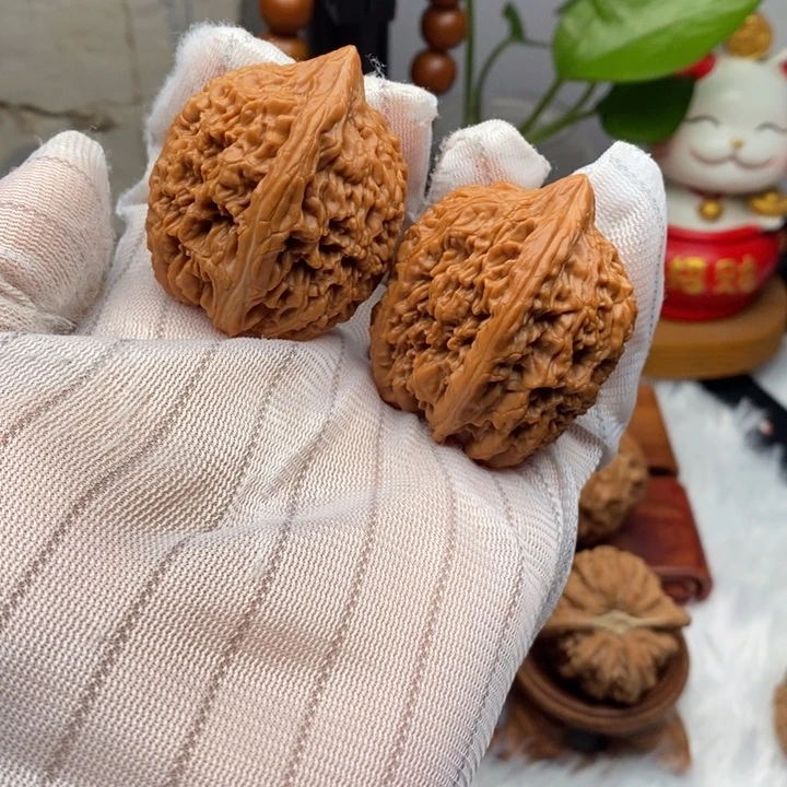 文玩核桃吊坠35尺寸大蒜头