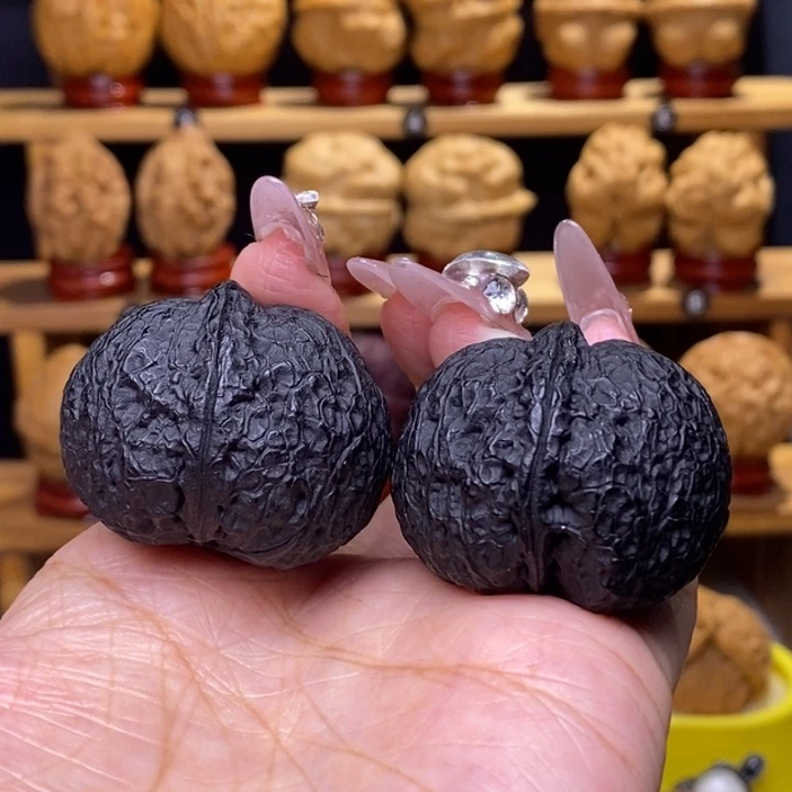 文玩核桃把件泰伦元宝26号38尺