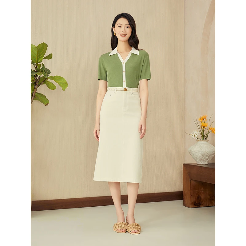 YINER音儿2025夏季新款毛针织衫8C35206420