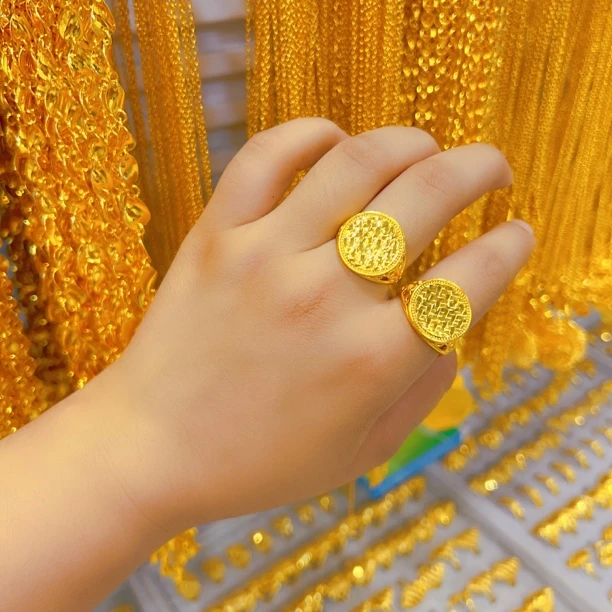 铜合金戒指 293时尚新款休闲百搭活口戒指民族风精美可调节