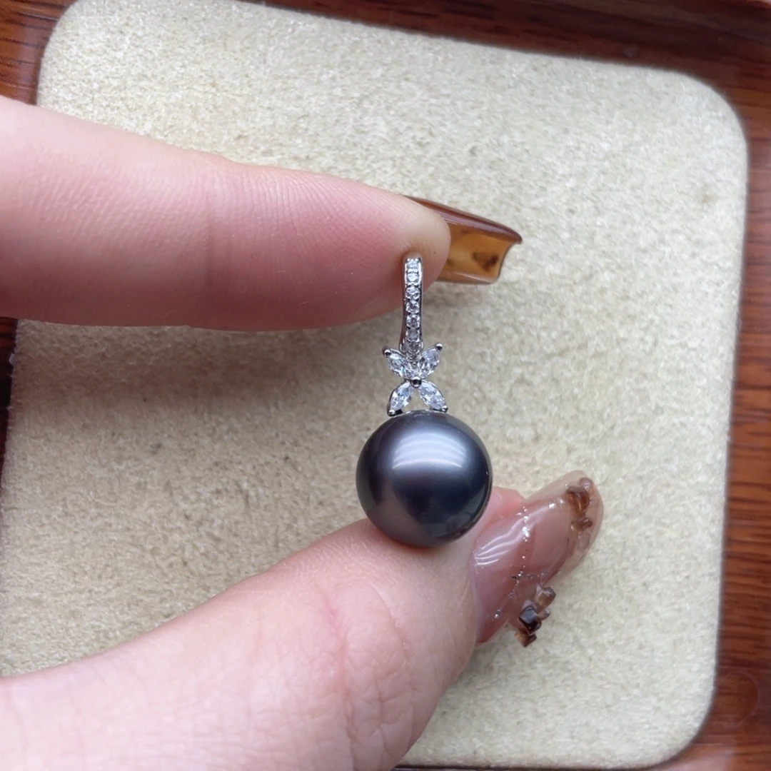 颈饰海水珍珠银S925镶嵌W81