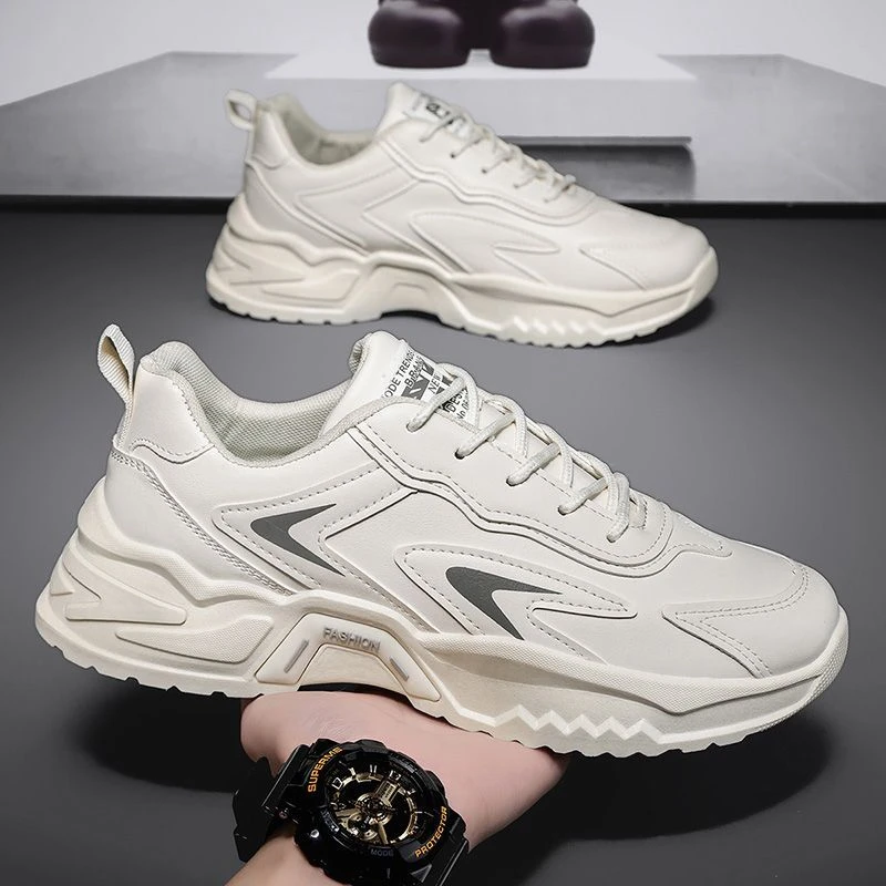 男鞋2025秋季新款潮流青少年运动休闲百搭增高ins小白老爹潮鞋869