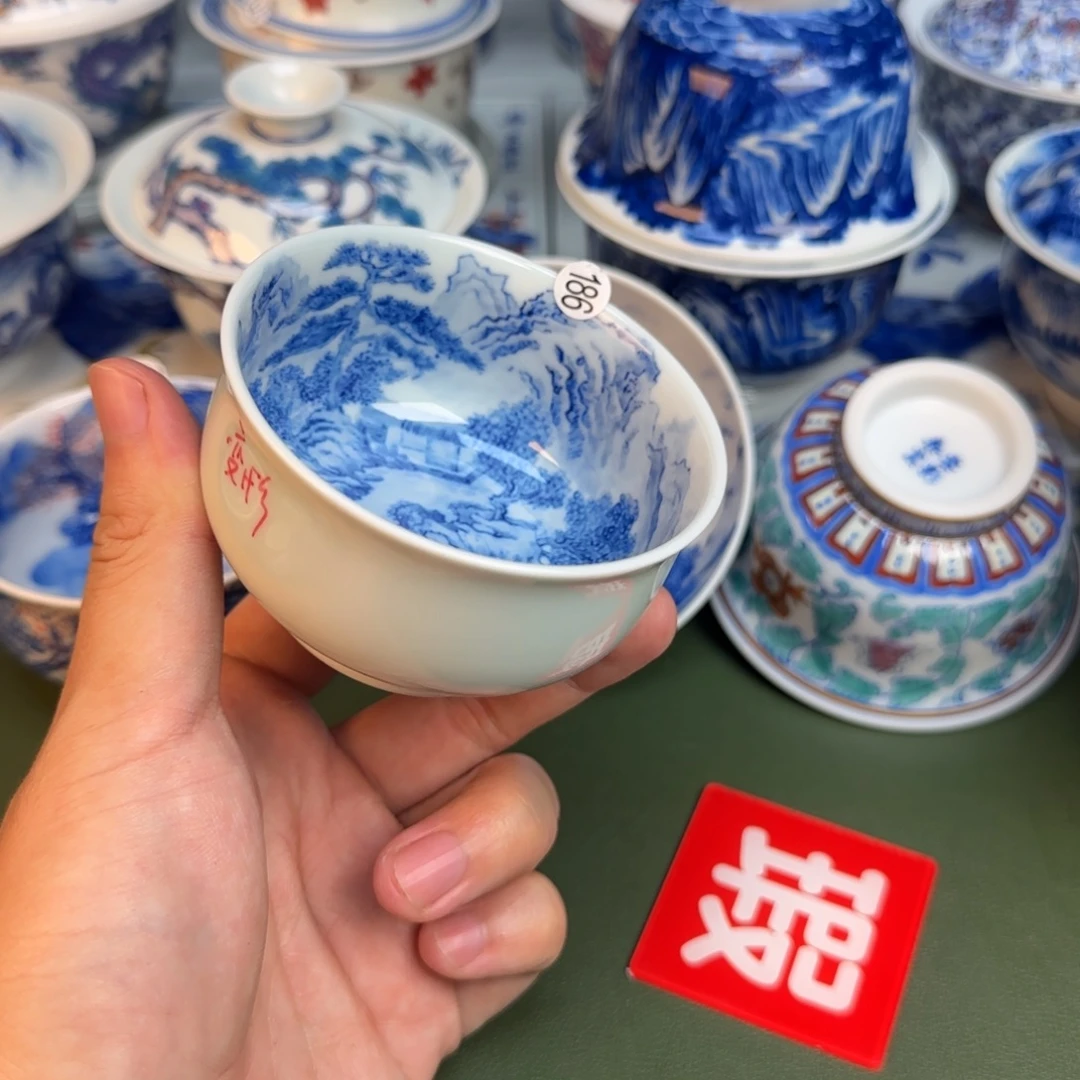 彦祖纯手工手绘茶具186变形