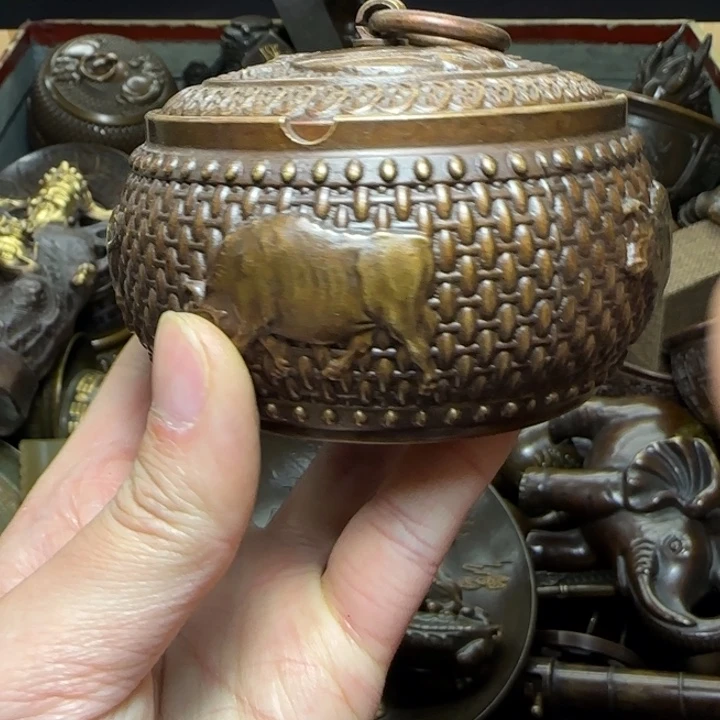 铜器把玩摆件链接