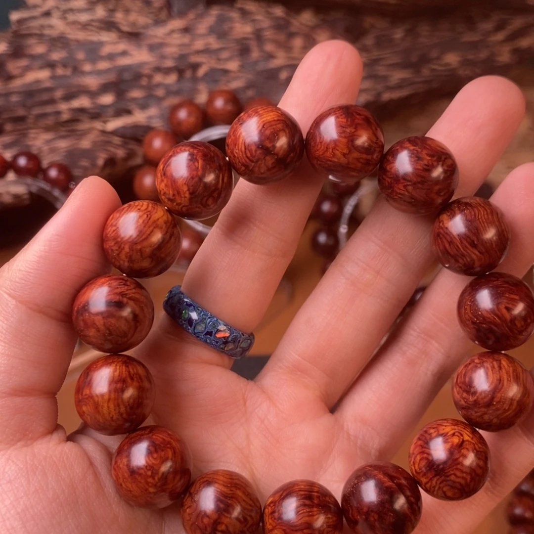 降真香手串/手链1.5水波