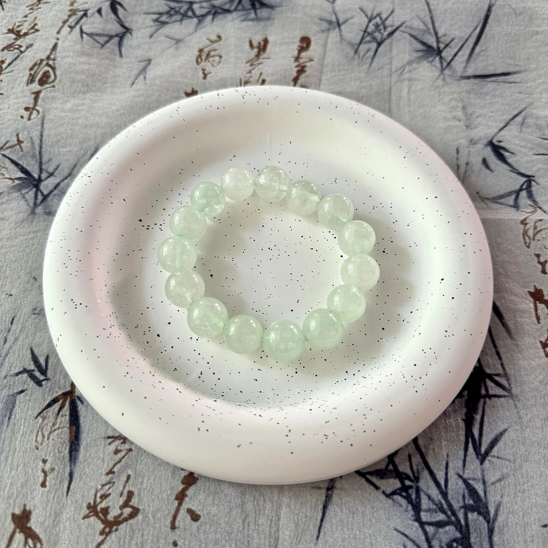 非金属仿水晶手链 小众简约百搭清格手串