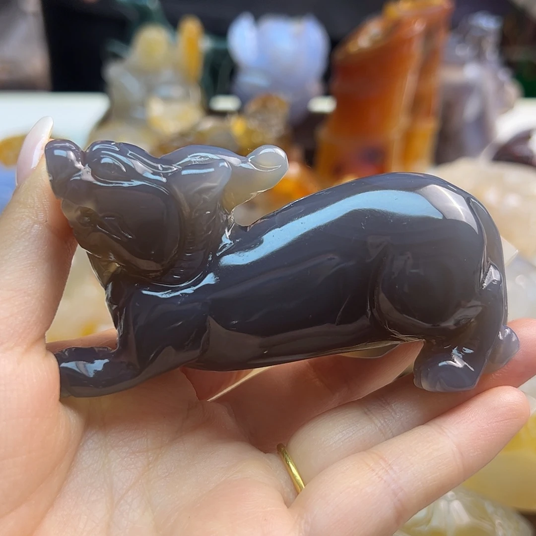 玛瑙/玉髓未镶嵌颈饰