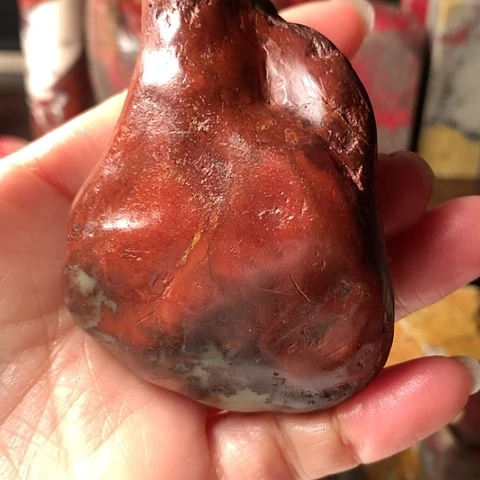 昌化石昌化红花原石