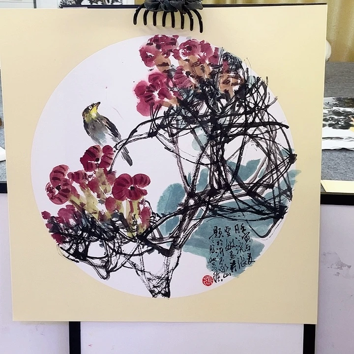 国画张圣敏先生纯手绘作品