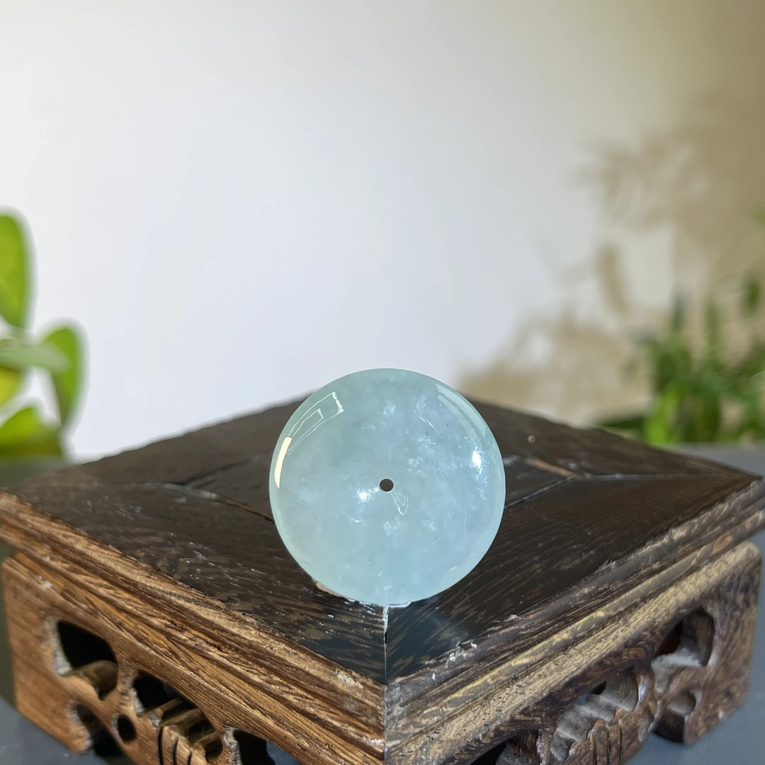 JTA09-27 天然缅甸翡翠A货  平安扣