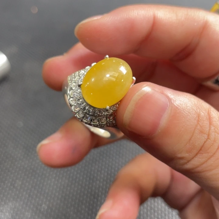 翡翠未镶嵌戒指缅甸天然翡翠