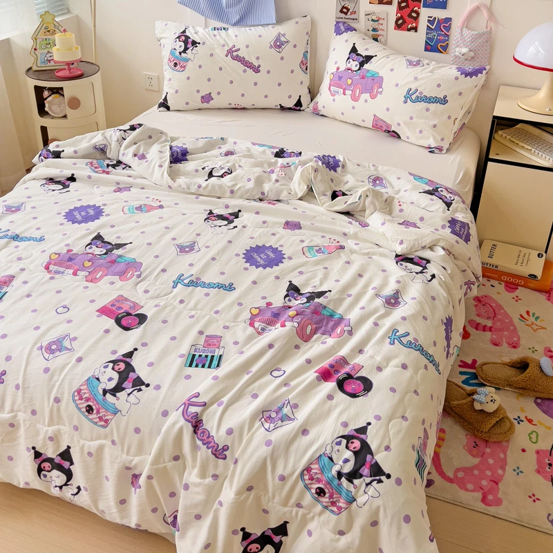 【三丽鸥】A类母婴水洗棉夏凉被薄被子夏季可机洗空调被被芯