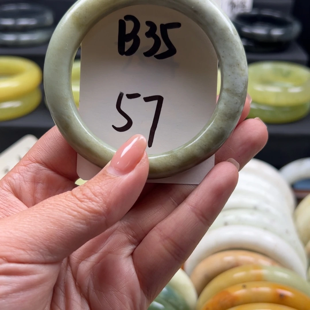 蛇纹石玉合金手镯