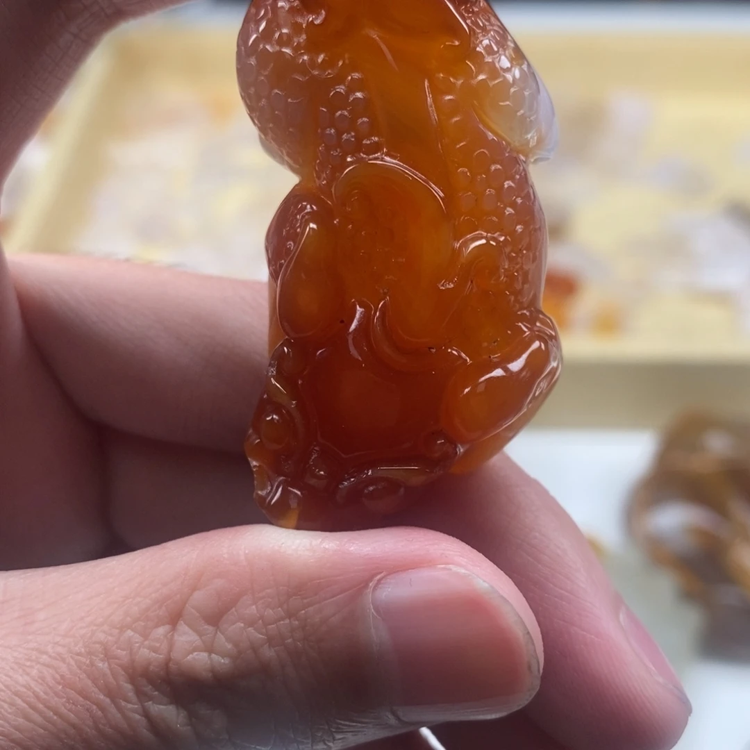 ૮***ა玛瑙/玉髓未镶嵌颈饰
