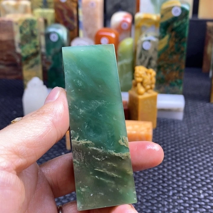 四川石*️***青田石印章石