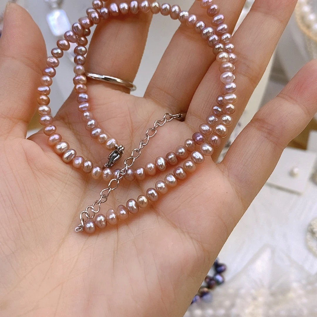 淡水珍珠未镶嵌颈饰