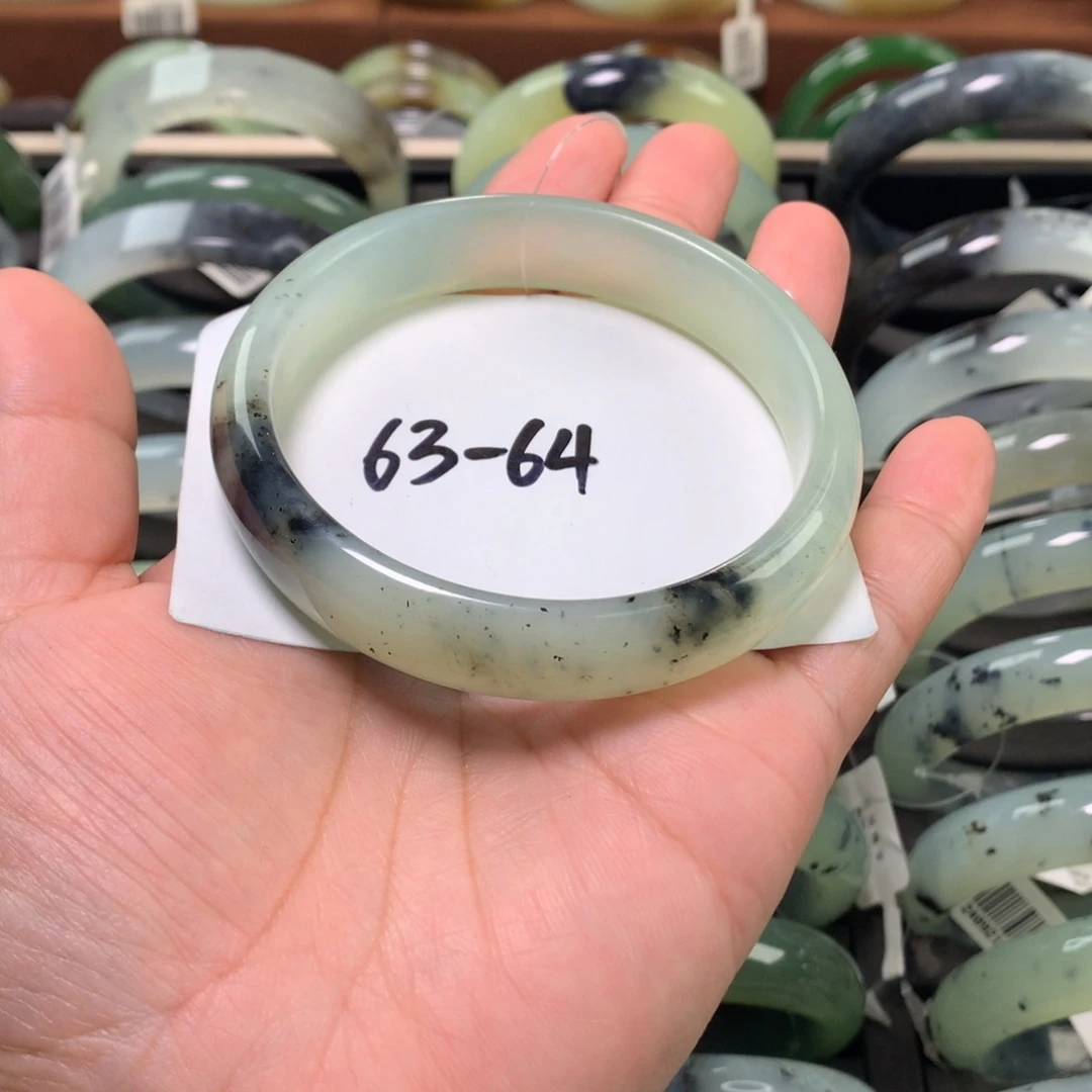 未镶嵌岫玉手镯手镯