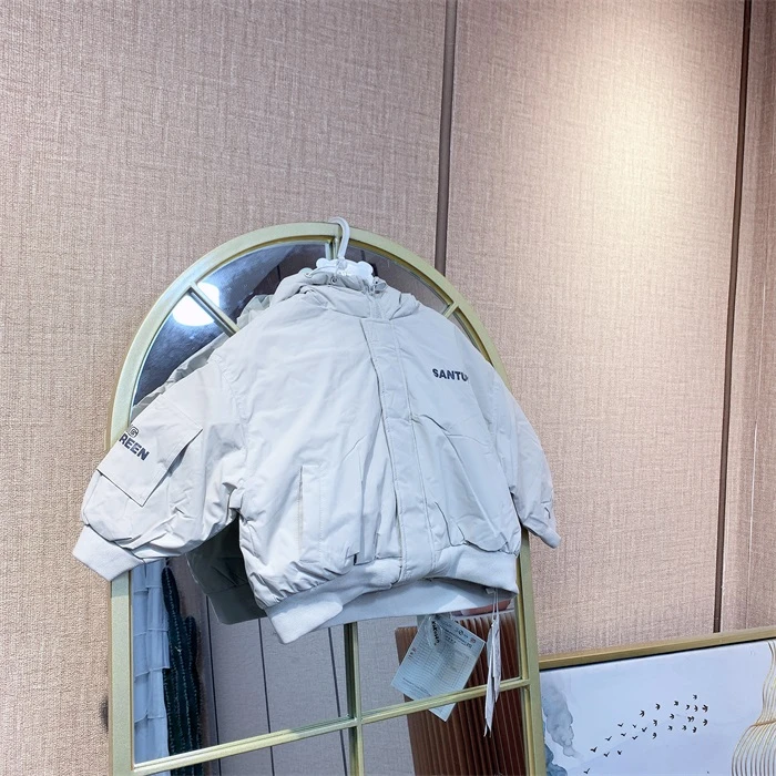 M1585   宝宝米色厚外套