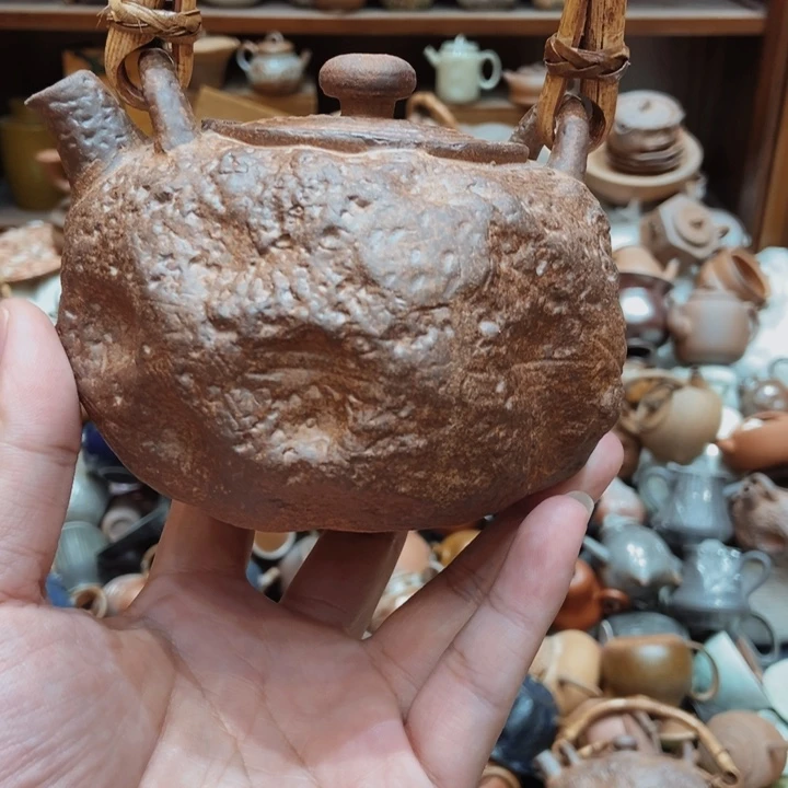 柴烧老岩泥高端茶器