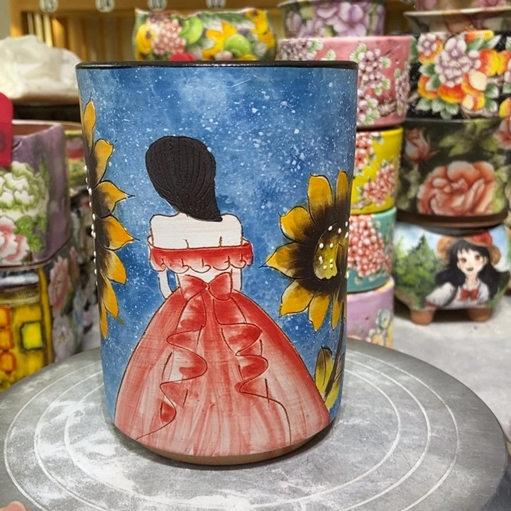 景德镇艺术手绘作品