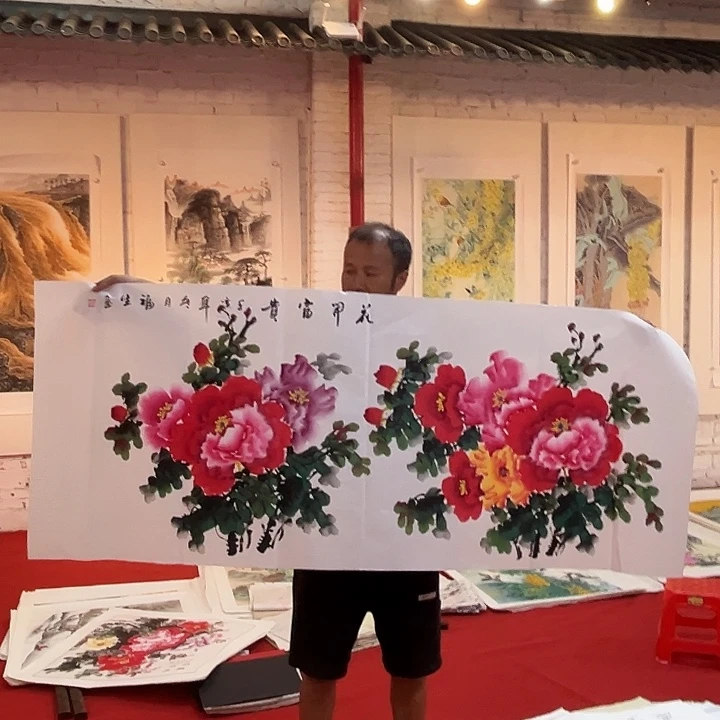 国画手绘的小卡也太