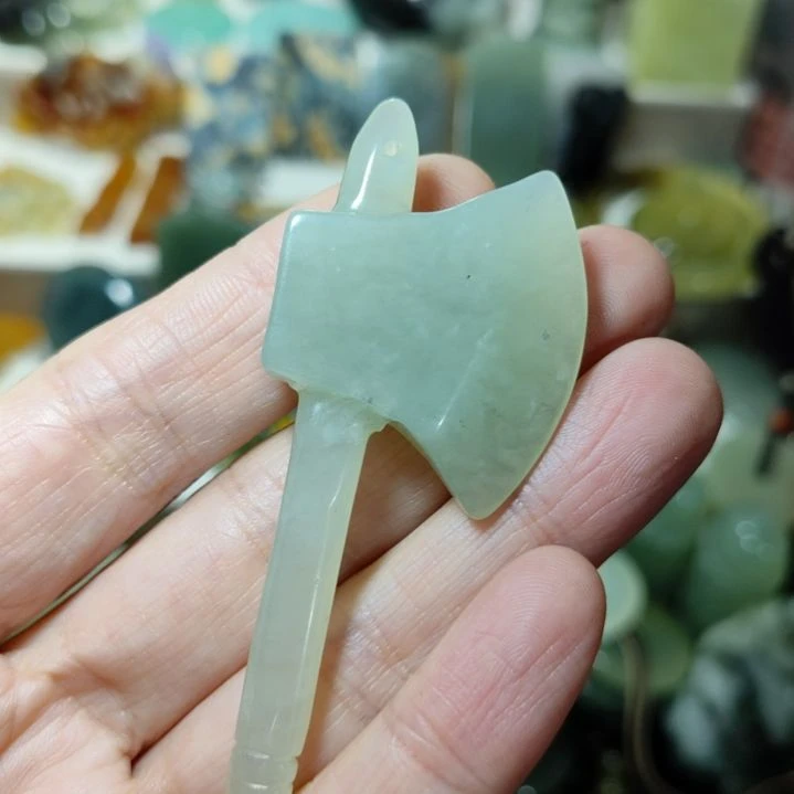 岫玉未镶嵌挂坠款式