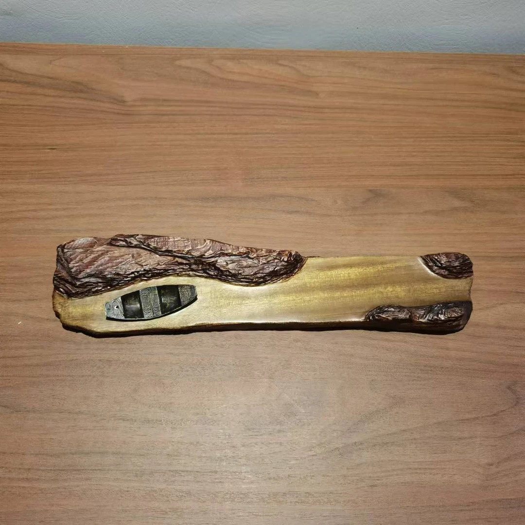 （干泡台42号）干泡台，壶承，尺寸41*9*4cm（12-28）