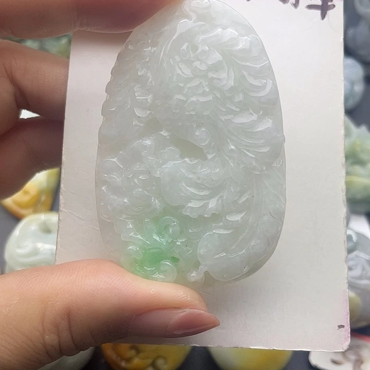 翡翠未镶嵌颈饰天然翡翠