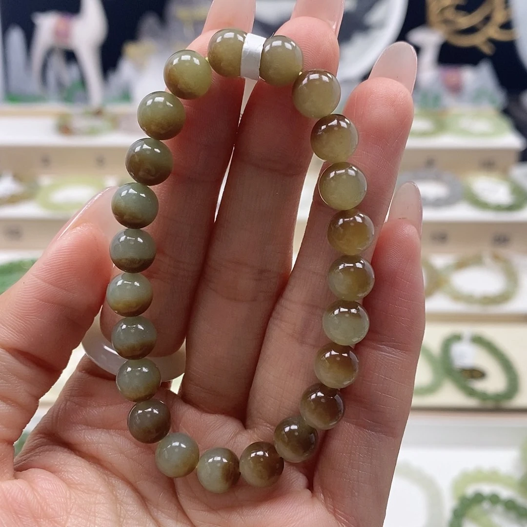 未镶嵌手链和田玉笑**云