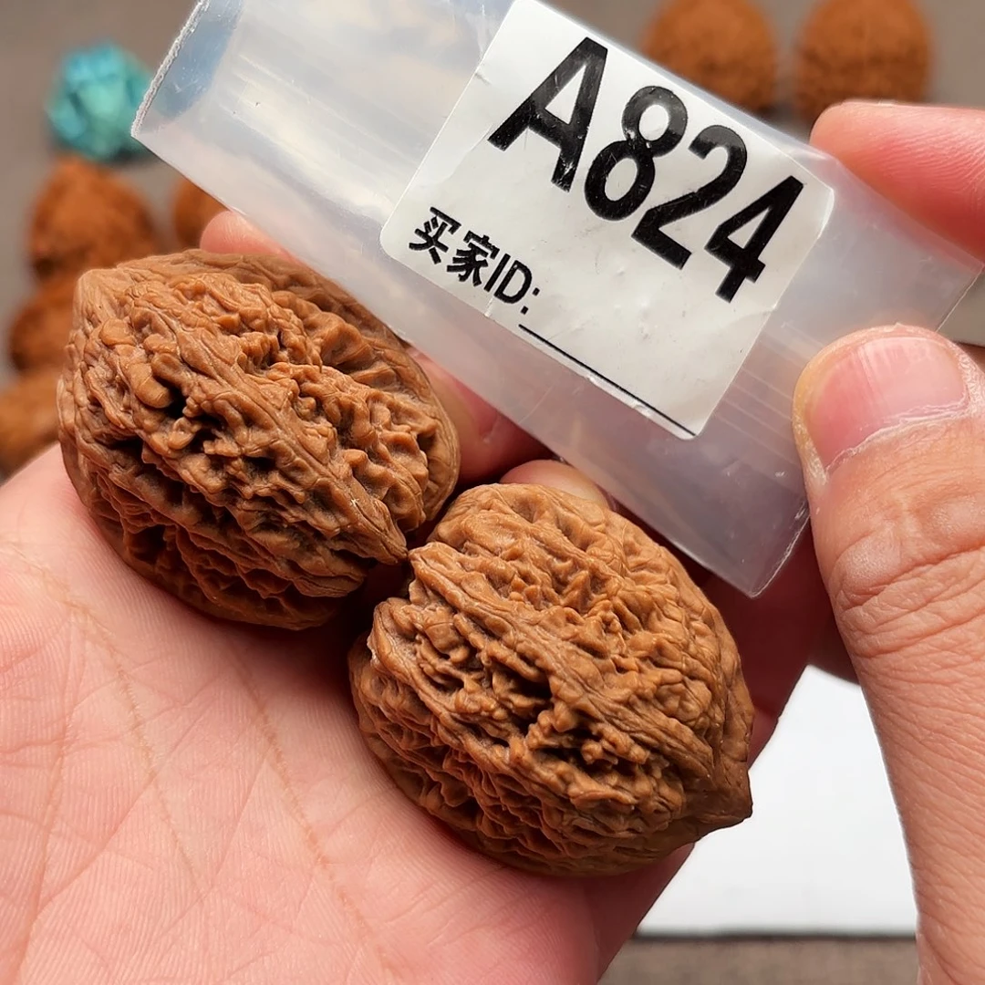 马***有把件文玩核桃36蒜头824