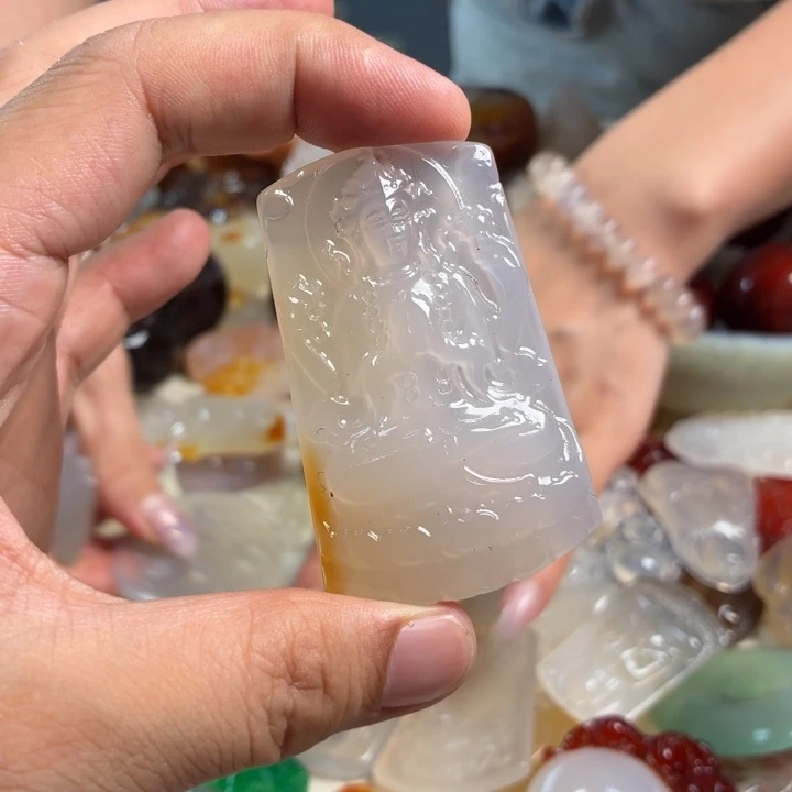 未镶嵌吊坠(不含链)玛瑙/玉髓