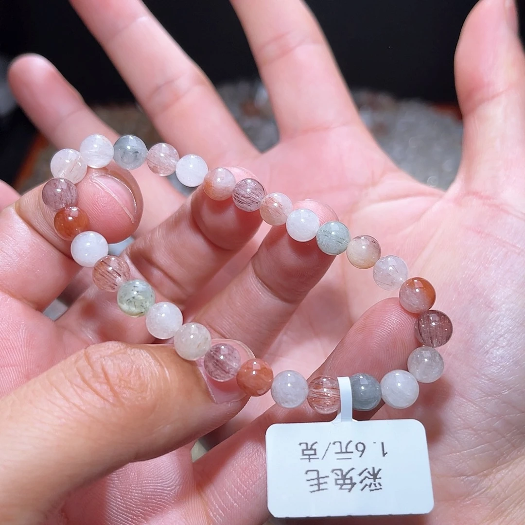 水晶手链未镶嵌303号主图手串  6+