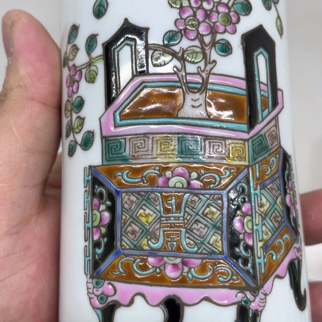 摆件手绘陶瓷作品欣赏