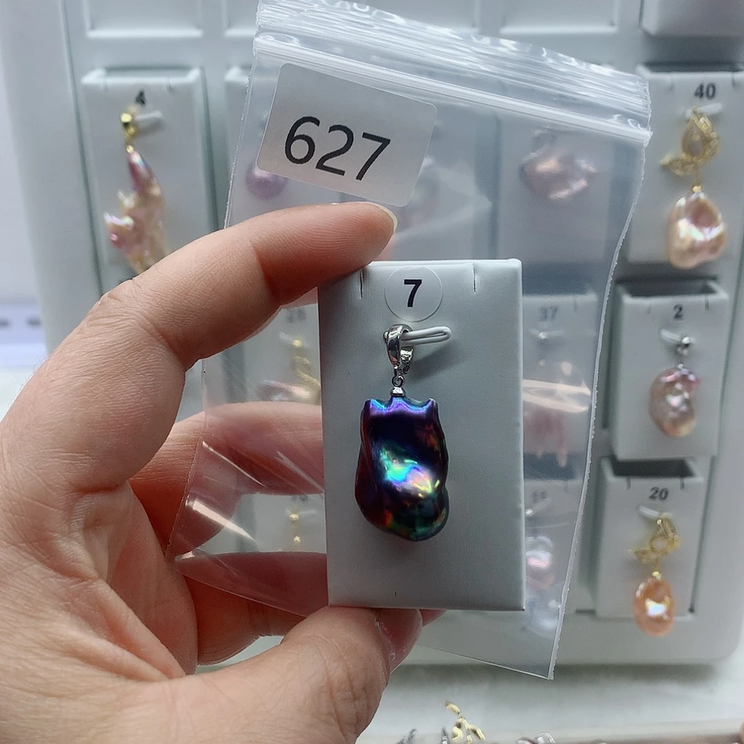 吊坠(不含链)合金淡水珍珠