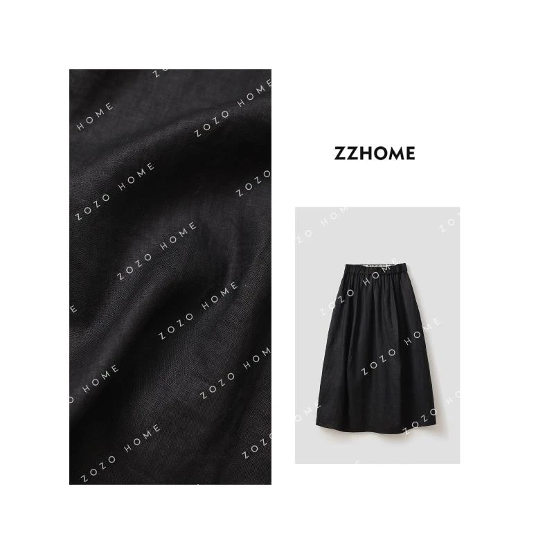 ZOZO HOME ｜“绝色”系列25春1OO亚麻半裙q170407p