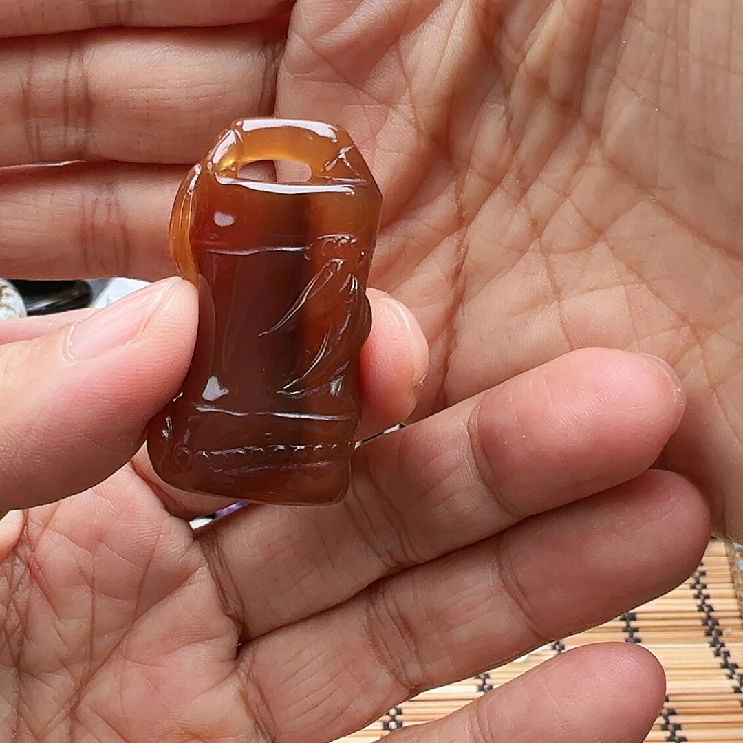 未镶嵌玛瑙/玉髓珠宝半成品