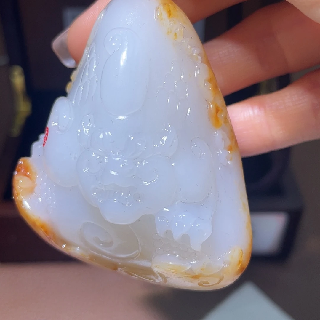 和田玉未镶嵌颈饰D1