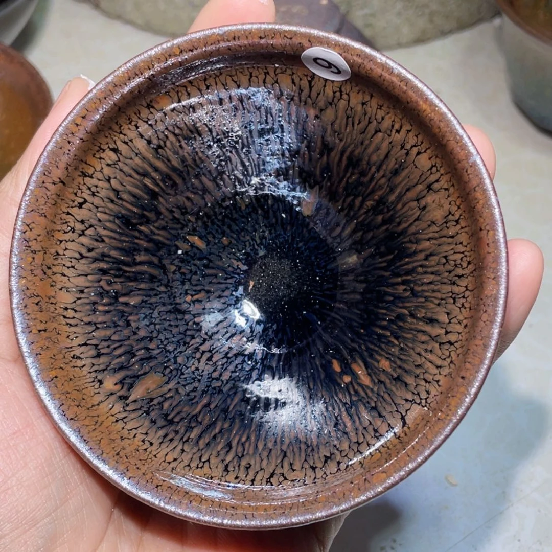 茶盏龙窑柴烧建盏9