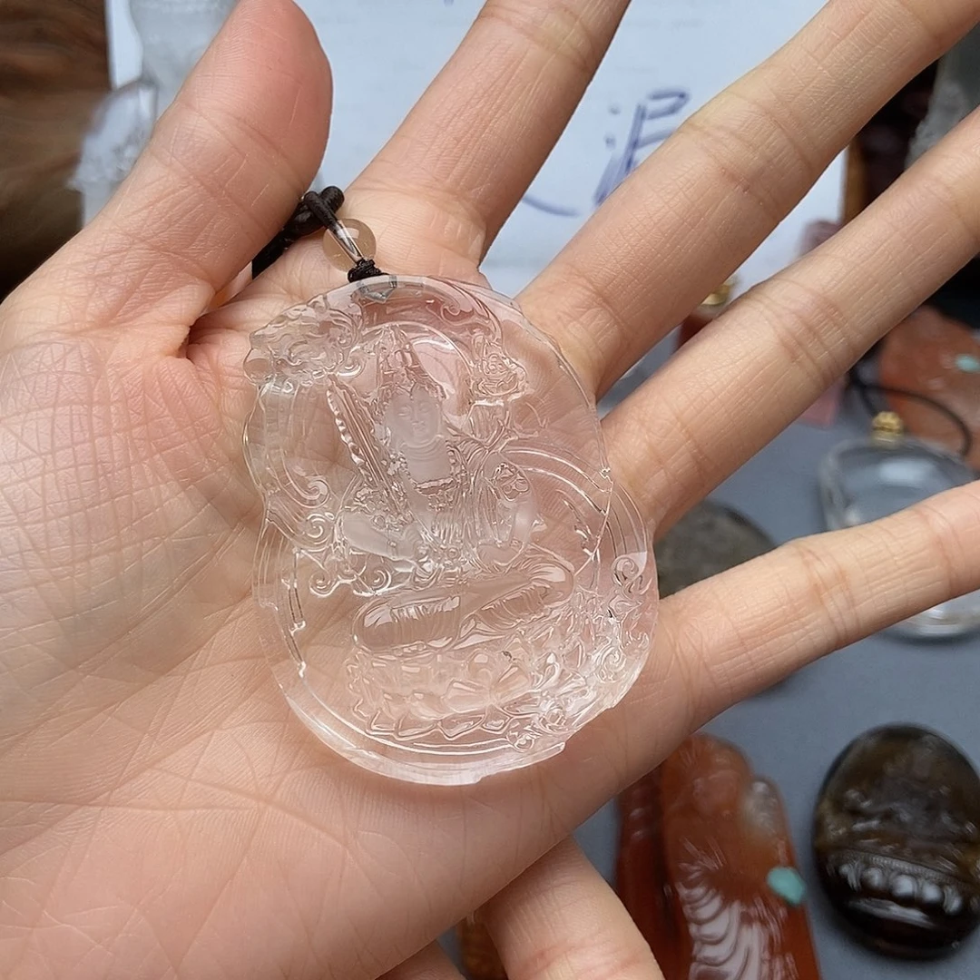 K***l水晶颈饰未镶嵌吊坠
