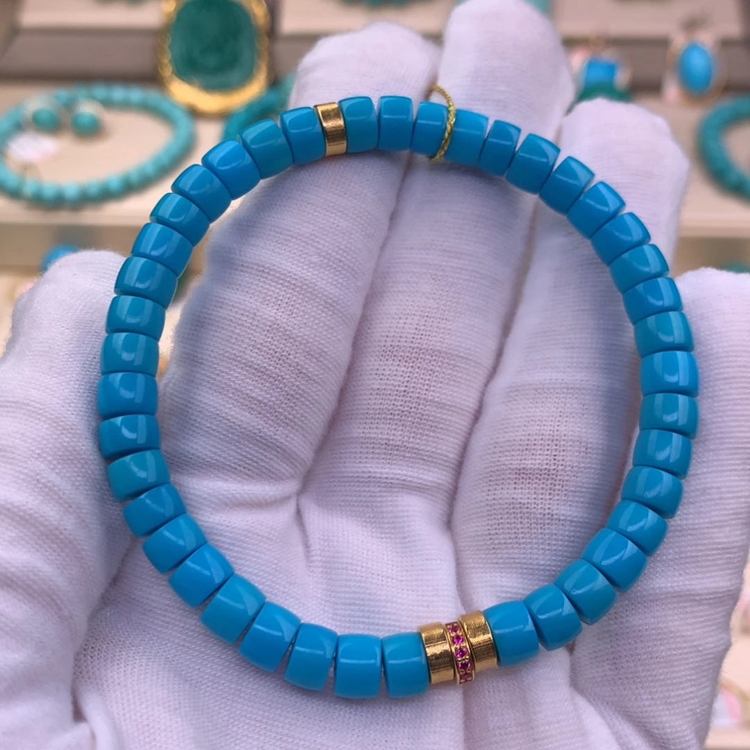 未镶嵌绿松石珠宝奇石