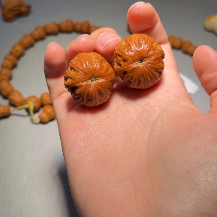 把件文玩核桃蛇皮球298
