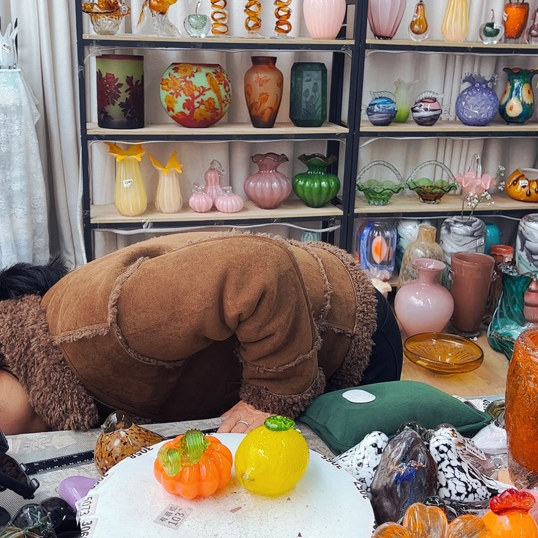 用***21南瓜1柠檬家悦琉璃工艺品福利