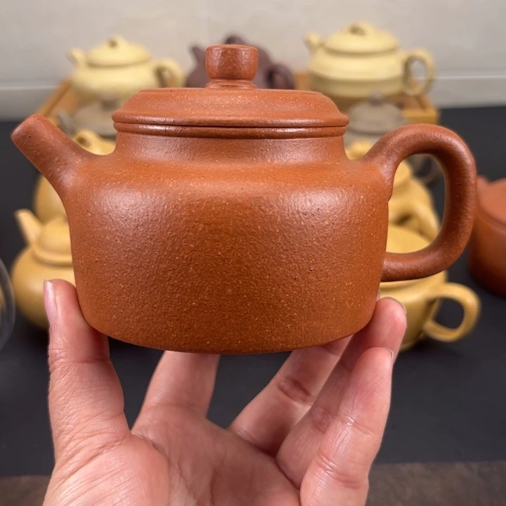 茶壶紫砂全手工德钟220cc