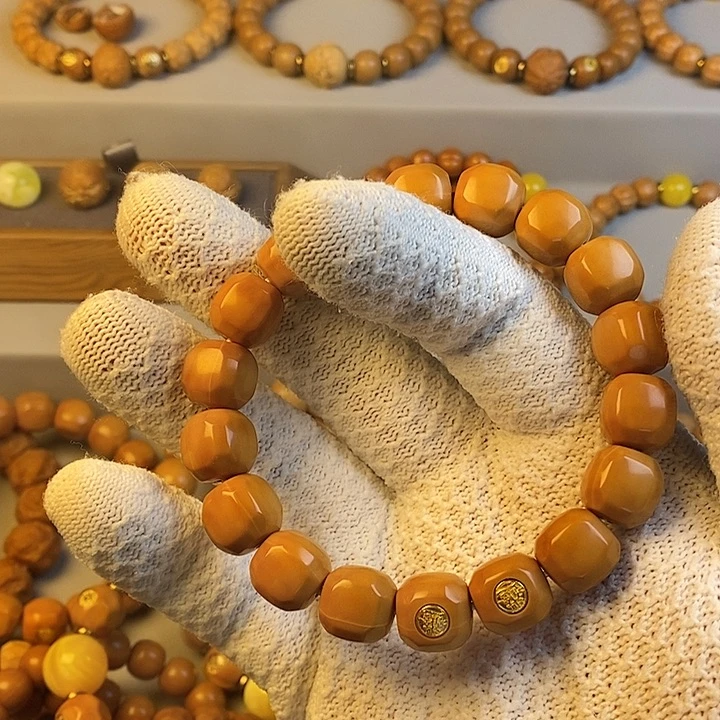 非***帅猴头核桃手串大面星图六方